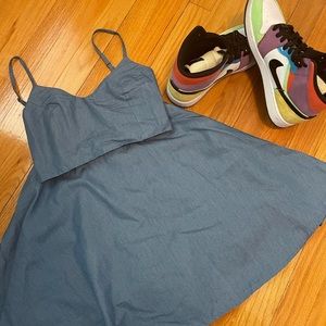 Vintage 2 piece Skirt Set